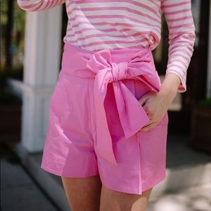 Pink Bow Tie Shorts